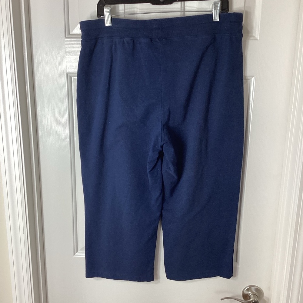 Onque Casuals Deep Blue Track Pants with Bling Sz PXL